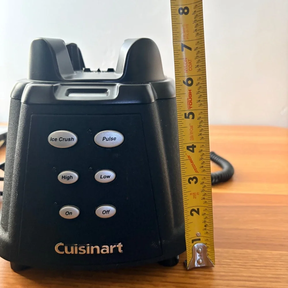 Cuisinart Blender Base CBT-500BW SmartPower Premier 600W Motor Only Tested Works